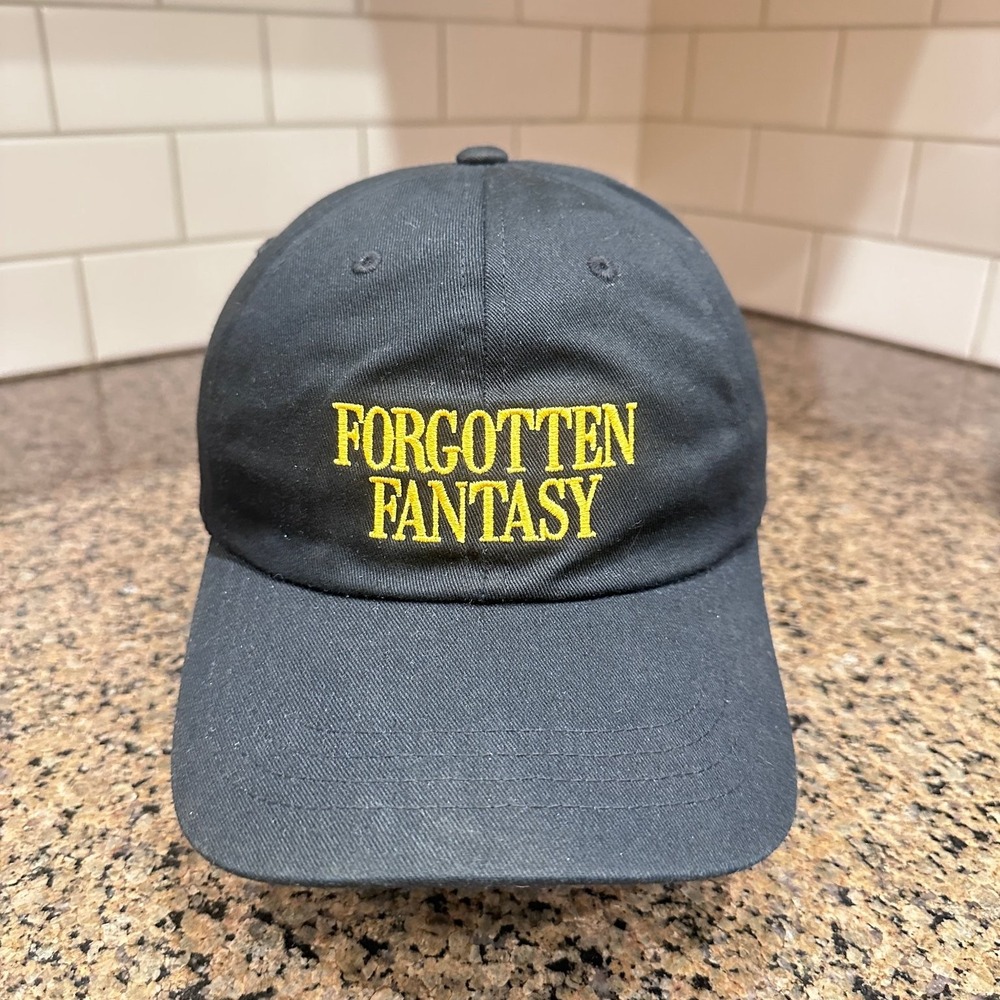 Forgotten Fantasy Luna Luna Strapback Baseball Cap Mens OS Black Cotton